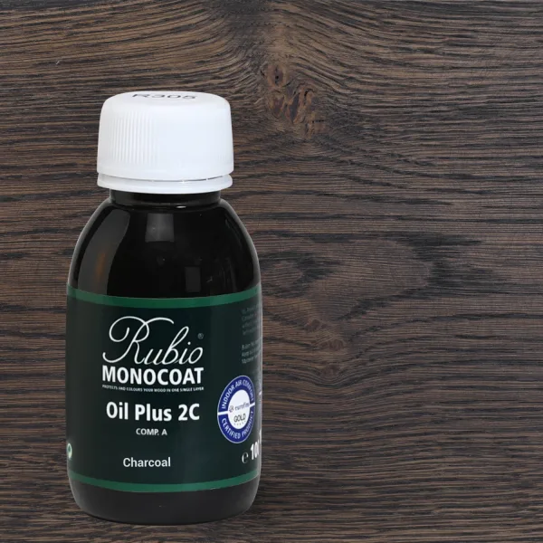 Rubio Monocoat Oil Plus 2C comp. A – Charcoal (100 ml)