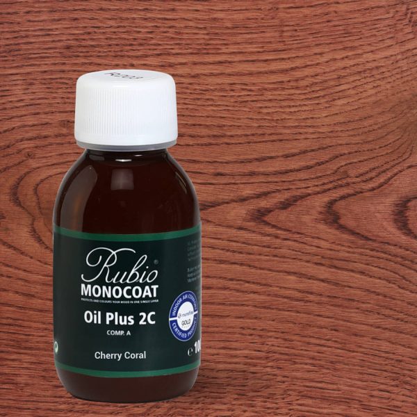 Rubio Monocoat Oil Plus 2C comp. A – Cherry Coral (100 ml)