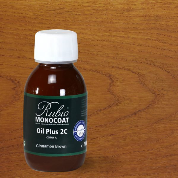 Rubio Monocoat Oil Plus 2C comp. A – Cinnamon Brown (100 ml)