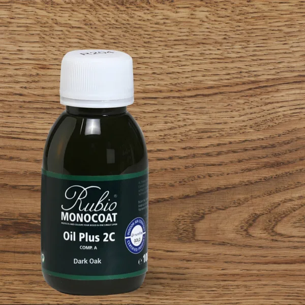 Rubio Monocoat Oil Plus 2C comp. A – Dark Oak (100 ml)