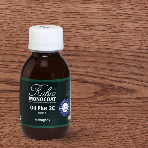 Rubio Monocoat Oil Plus 2C comp. A – Mahogany (100 ml)