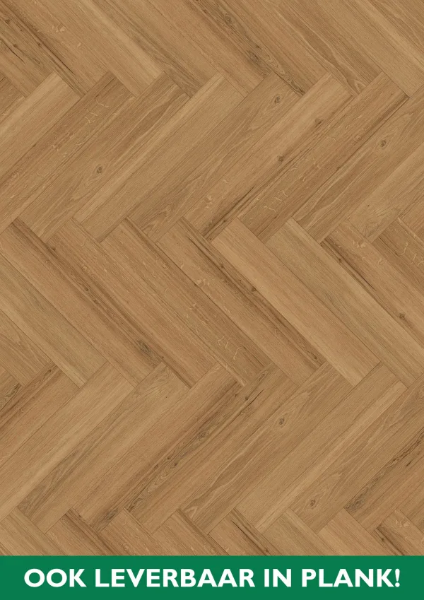Plak PVC visgraat Incredible Classic Oak – WST Design 555 Cycle (2,5 mm)