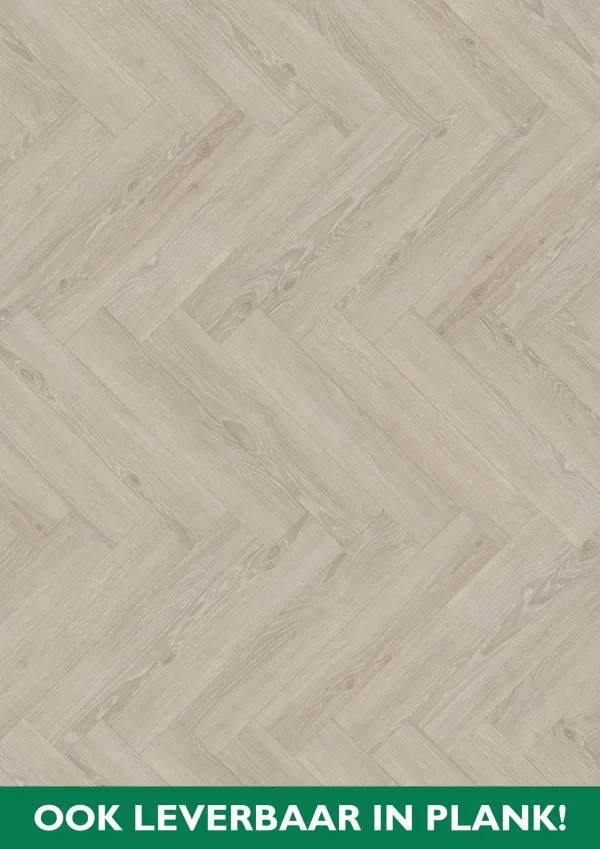 Plak PVC visgraat Perfect Grey Oak – JOKA Design 555 Cycle (2,5 mm)