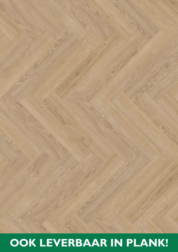Plak PVC visgraat Perfect Beige Oak – WST Design 555 Cycle (2,5 mm)