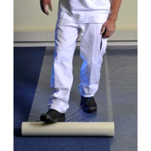 WST JK147 Tapijtbeschermfolie 0,75mm 60mtrx70cm kopen bij Woningstoffering Totaal