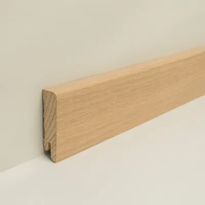 WST fineerplint 60×16 mm – eiken creme wit (EI13) kopen bij Woningstoffering Totaal