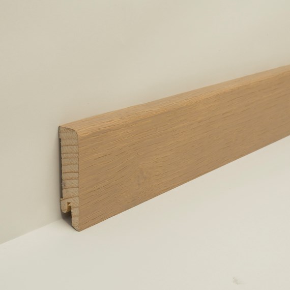 WST fineerplint 60x16 mm – eiken silver (EI18)