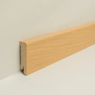 WST fineerplint 60×16 mm – eiken samt wit (EI24) kopen bij Woningstoffering Totaal