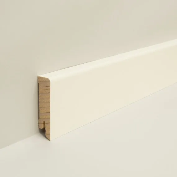 WST fineerplint 60x16 mm – wit 9010 (WS10)