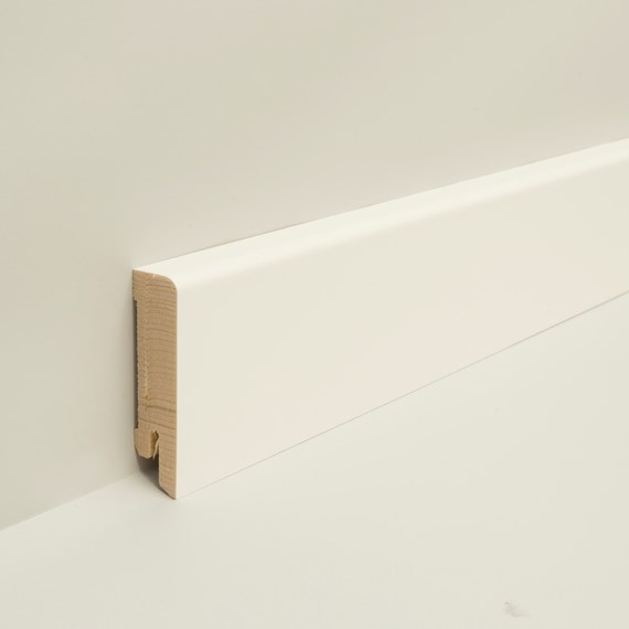WST fineerplint 60x16 mm – wit 9016 (WS16)