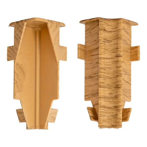 WST binnenhoek eik decor voor plint FO458 (set)