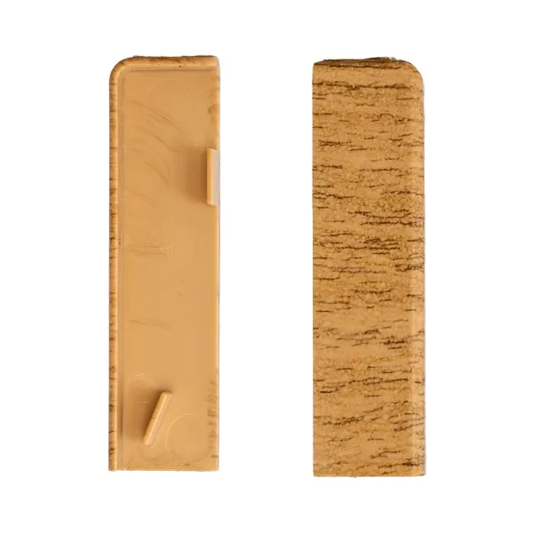 WST eindkap eik decor voor plint FO458 (set)