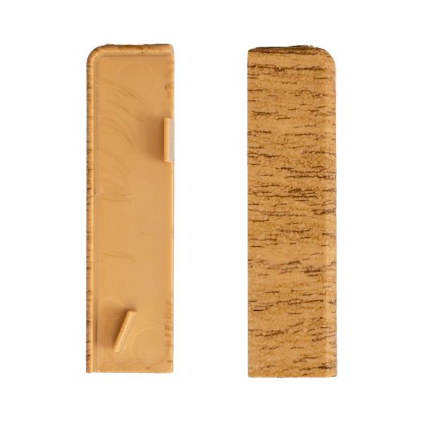 WST eindkap eik decor voor plint FO458 (set)