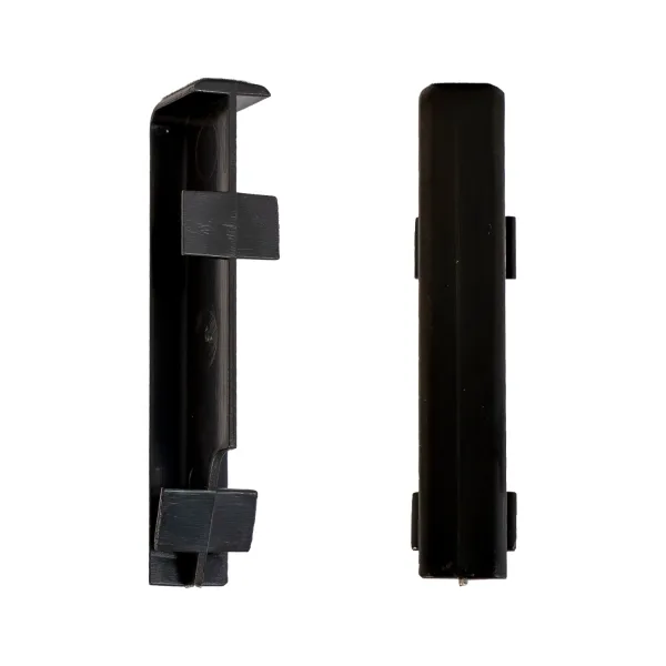 WST koppelstuk zwart voor plint FO458 (set)