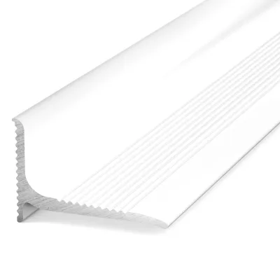 Kozijn/Wandaansluitprofiel (N) Wit Gepoedercoat 20x13mm – 250 cm (nr. 290) kopen bij Woningstoffering Totaal
