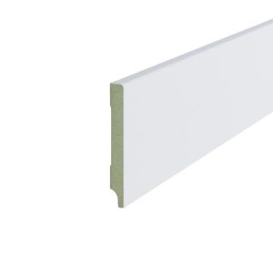 Hoge plint 90×15 mm – MDF wit voorgelakt (RAL 9010) kopen bij Woningstoffering Totaal