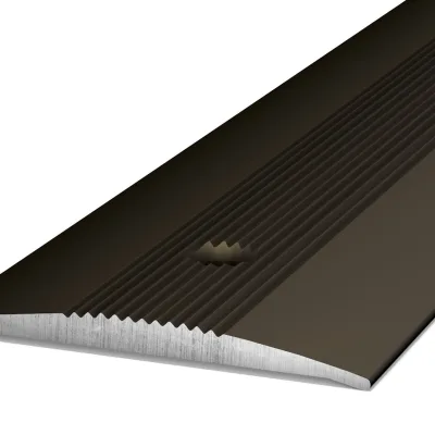 Naadstrip 38mm Brons schroefbaar Fijne Rib – 270 cm (nr. 139) kopen bij Woningstoffering Totaal