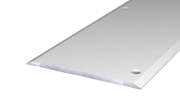 Naadstrip 80mm drempel Zilver schroefbaar – 270 cm (nr. 117)