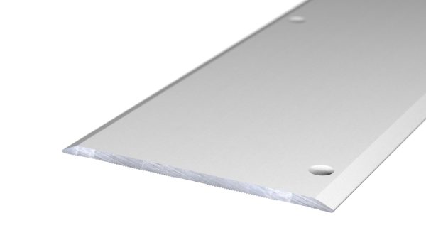Naadstrip 80mm drempel Zilver schroefbaar – 270 cm (nr. 117)