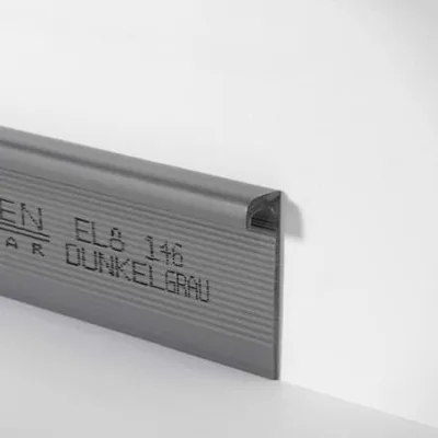 Open trapstrip 8mm Donker grijs 0146 EL8 – 400 cm kopen bij Woningstoffering Totaal