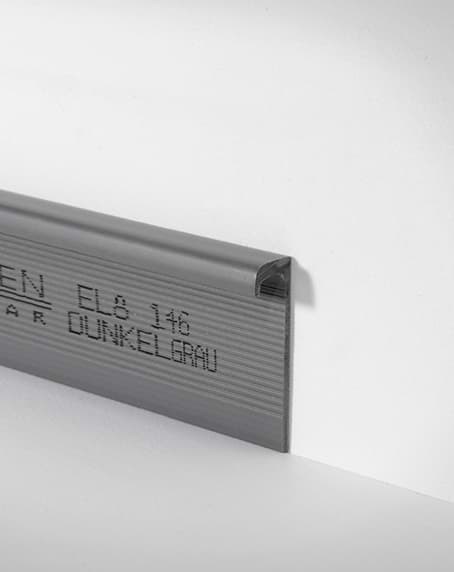 Open trapstrip 8mm Donker grijs 0146 EL8 – 400 cm