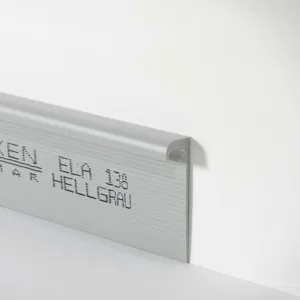 Open trapstrip 8mm Licht grijs 0138 EL8 – 400 cm