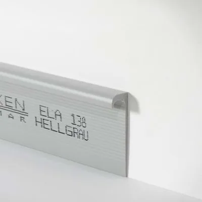 Open trapstrip 8mm Licht grijs 0138 EL8 – 400 cm kopen bij Woningstoffering Totaal