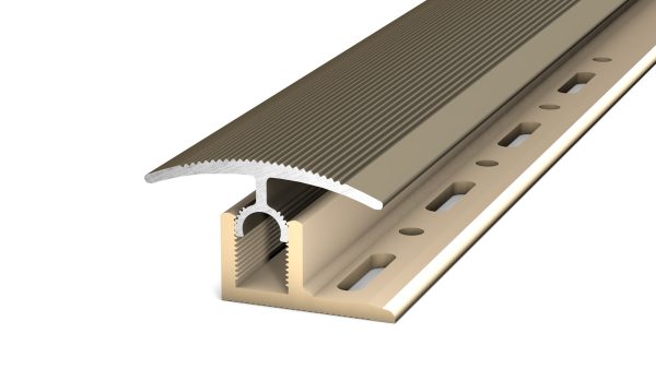 Overgangsprofiel 34mm Edelstaal-Mat 7-15mm – 270 cm (nr. 300)