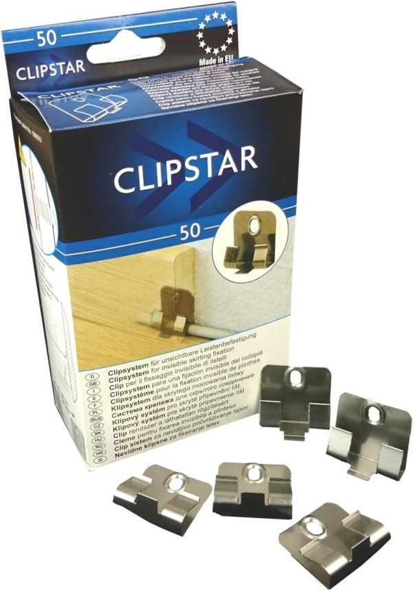 WST ClipStar montageclips voor plint 550-632 (50 stuks)