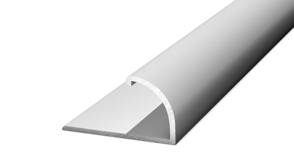 Tapijtafsluitrand zelfklevend. 25mm Zilver – 270 cm (nr. 140)