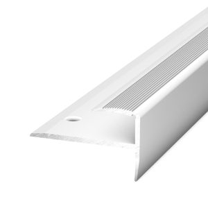 Traphoek afsluitprofiel 8-9mm aluminium – 250 cm (nr. 272) kopen bij Woningstoffering Totaal