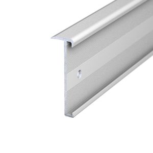 Trapkantprofiel PVC 2 – 3 mm Zilver – 300 cm (nr. 271) kopen bij Woningstoffering Totaal