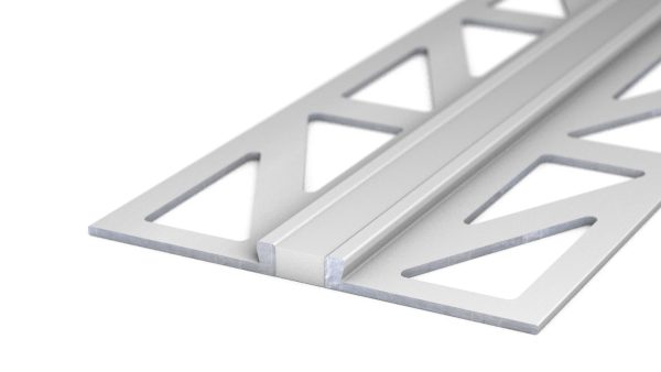 Voeg-/Dilatatieprofiel Aluminium 2,5 mm Zilvergrijs – 300 cm (nr. 769)