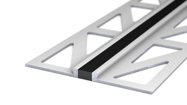Voeg-/Dilatatieprofiel Aluminium 2,5 mm Zwart – 300 cm (nr. 769)