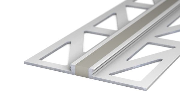Voeg-/Dilatatieprofiel Aluminium 3 mm Grijs – 300 cm (nr. 770)