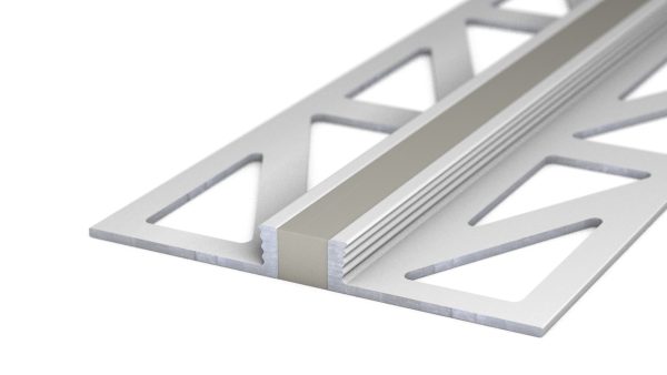 Voeg-/Dilatatieprofiel Aluminium 4,5 mm Grijs – 300 cm (nr. 771)