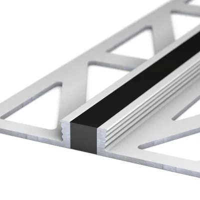 Voeg-/Dilatatieprofiel Aluminium 4,5 mm Zwart – 300 cm (nr. 771) kopen bij Woningstoffering Totaal