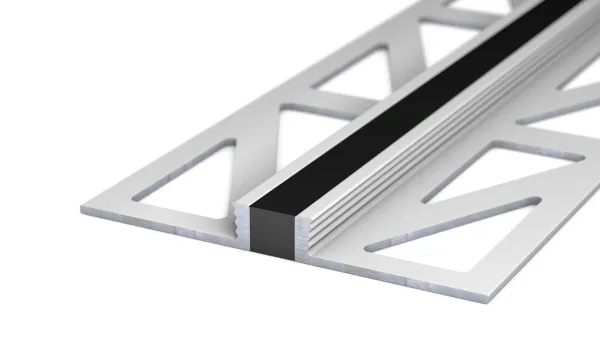 Voeg-/Dilatatieprofiel Aluminium 4,5 mm Zwart – 300 cm (nr. 771)