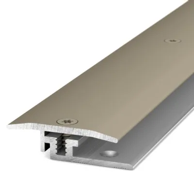 Overgangsprofiel LPS 27mm Edelstaal-Mat 3,5-8,5mm – 270 cm (nr. 326) kopen bij Woningstoffering Totaal