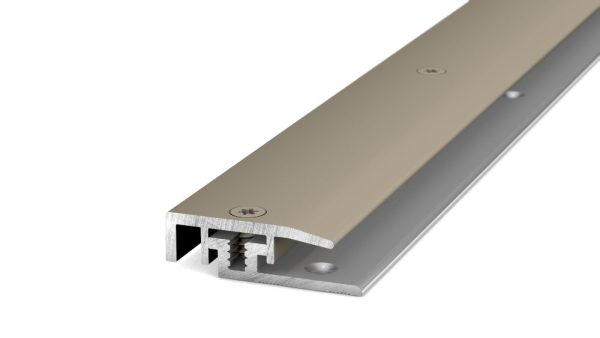 Eindprofiel LPS 23mm Edelstaal-Mat 35-85mm – 270 cm (nr. 328)