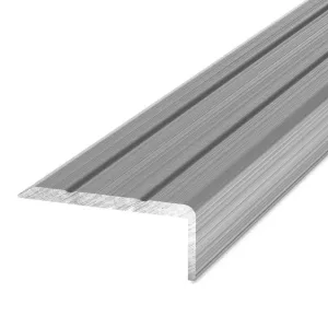 Hoekstrip 25x10 Edelstaal Geborsteld zelfklevend – 270 cm (nr. 160)