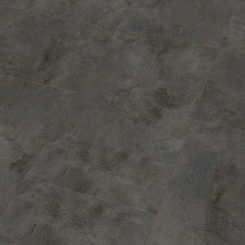 Enia Sorex PVC vloerdeel, kleur Screed Dark, close-up