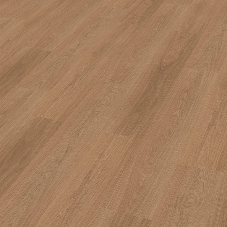 Enia Artix PVC vloerdeel rechte plank, kleur Amber Oak, close-up