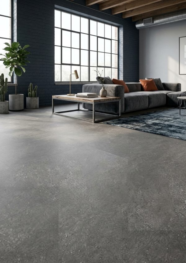 Plak PVC Dark Concrete – WST Design 555 (2,5 mm)