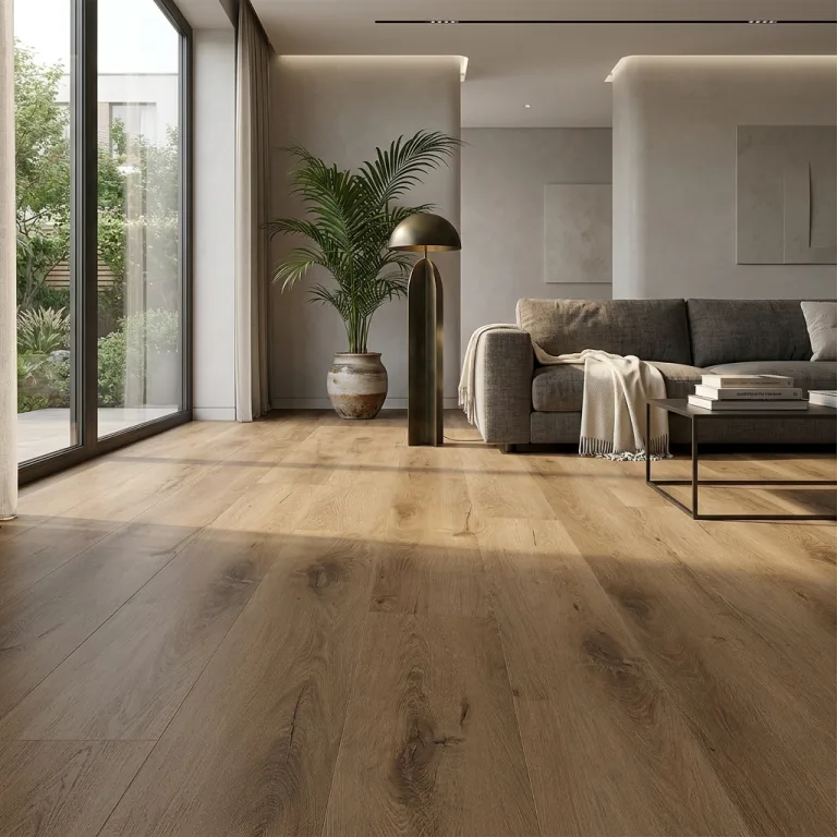 Interieur met Larix Oak White