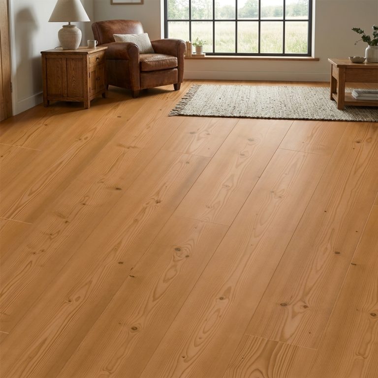 Interieur met Sorex Larch Nordic Brown