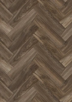 Plak PVC visgraat Mud Oak – JOKA Design 555 Evolut (2,5 mm)