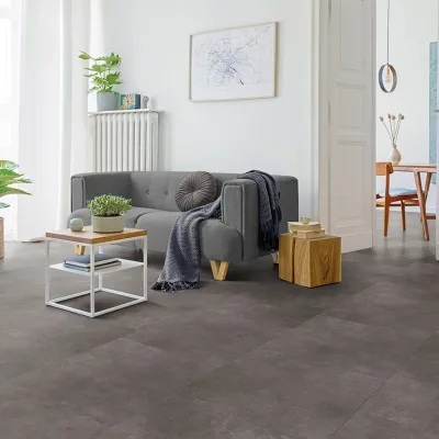 Plak PVC Concrete Grey Dark – Enia Jazz X Stone interieur