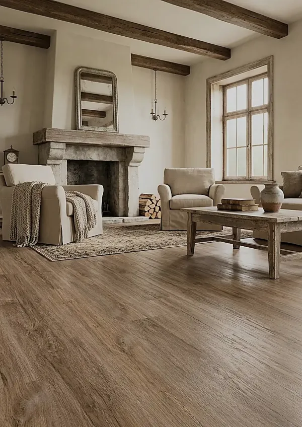 Plak PVC Brown Cracked Oak – JOKA Design 555 (2,5 mm)
