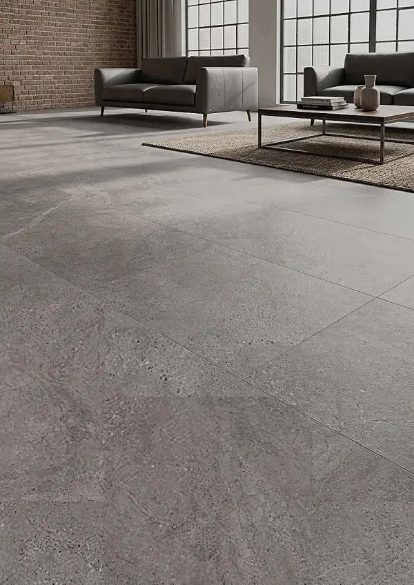 Klik PVC Dark Concrete – JOKA Design 340 Rigid (5 mm)